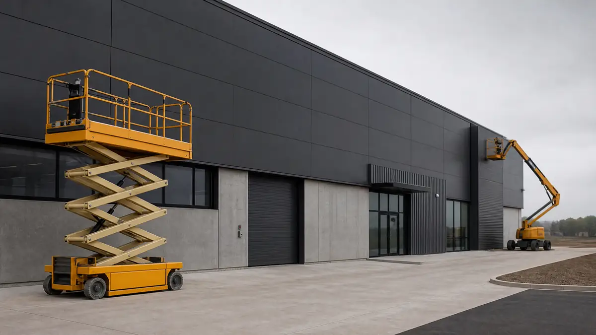 Aerial Lifts jobsite access in Dayton